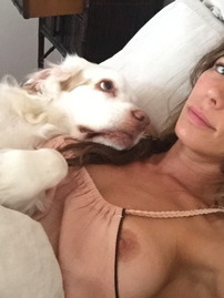 Rhona Mitra Showing Off Her Bare Boobs And Pussy