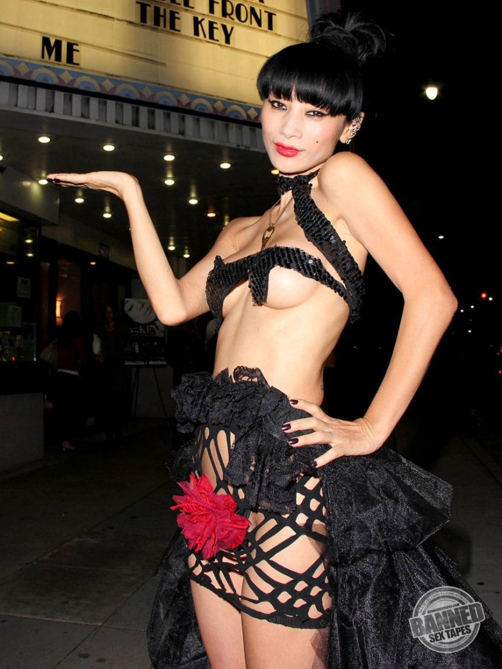 Bai Ling Extreme Dress 08