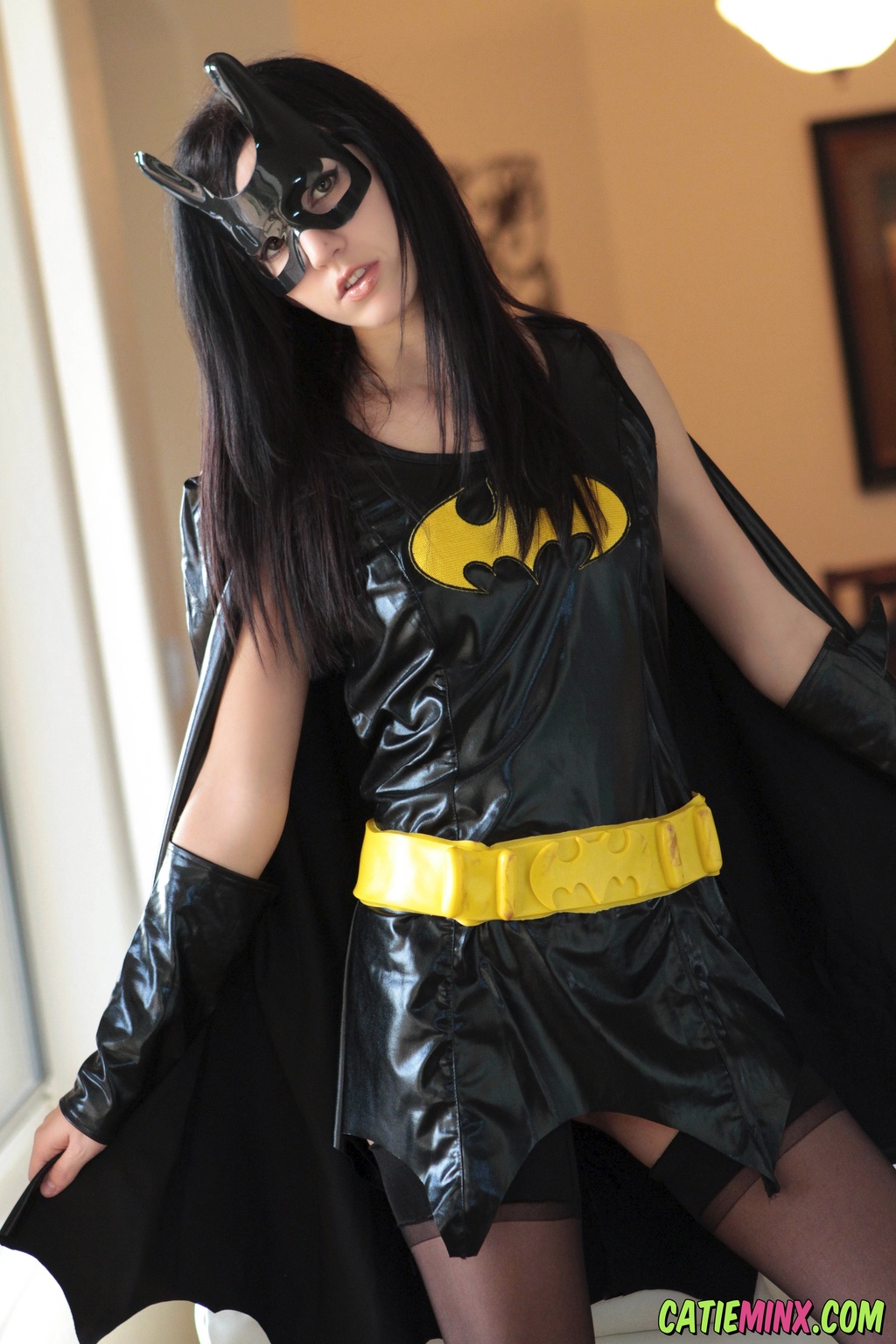 Catie Minx Sexy Batgirl 02