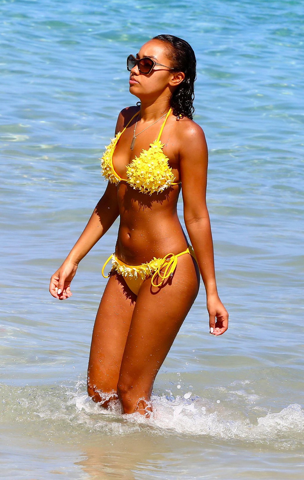 Leigh-Anne Pinnock On The Beach 11
