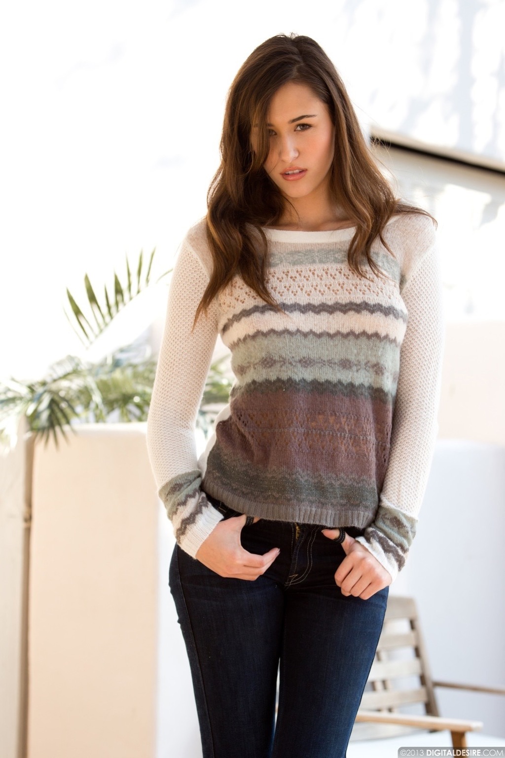 Bailey Strips Off Her Jeans 00