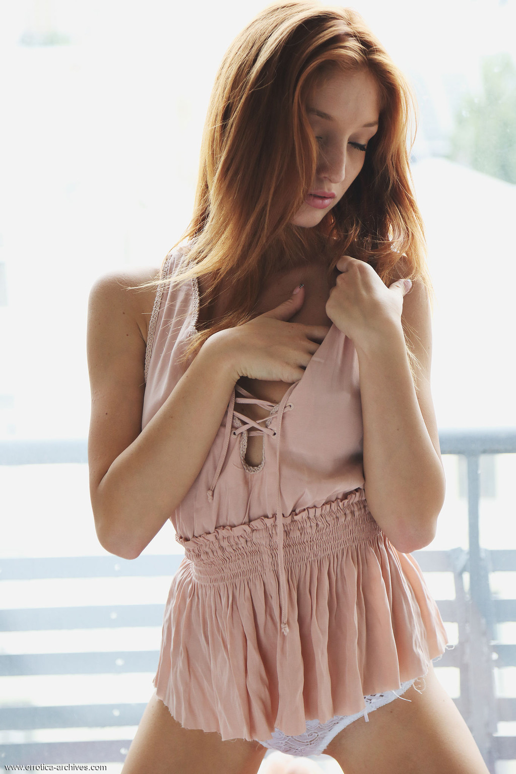 Micca Gets Nude By The Window 06