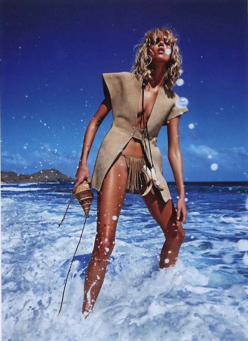 Anja Rubik Showing Off Her Nude Body For Vogue 14