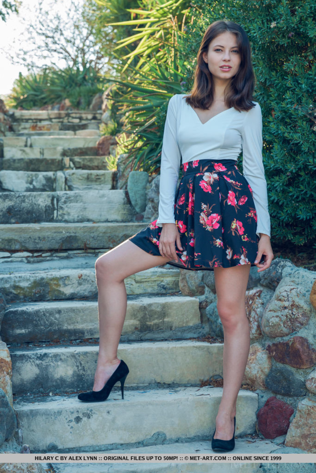 Cute Brunette Hilary 03