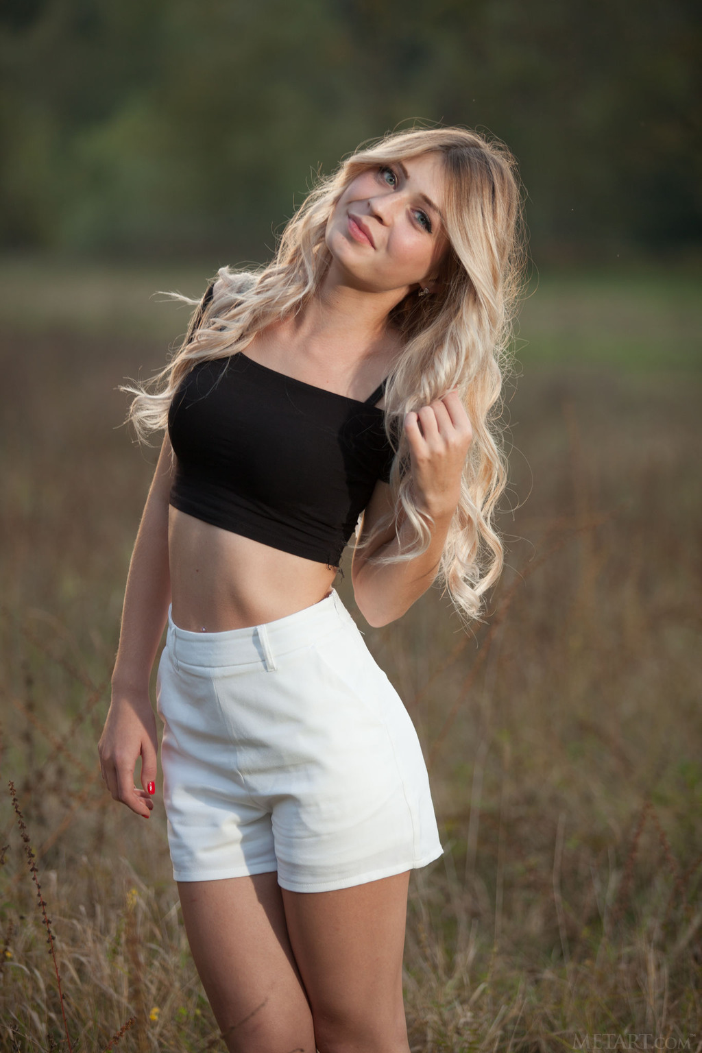 Shelby Natural Russian Beauty Strips On The Boat 01