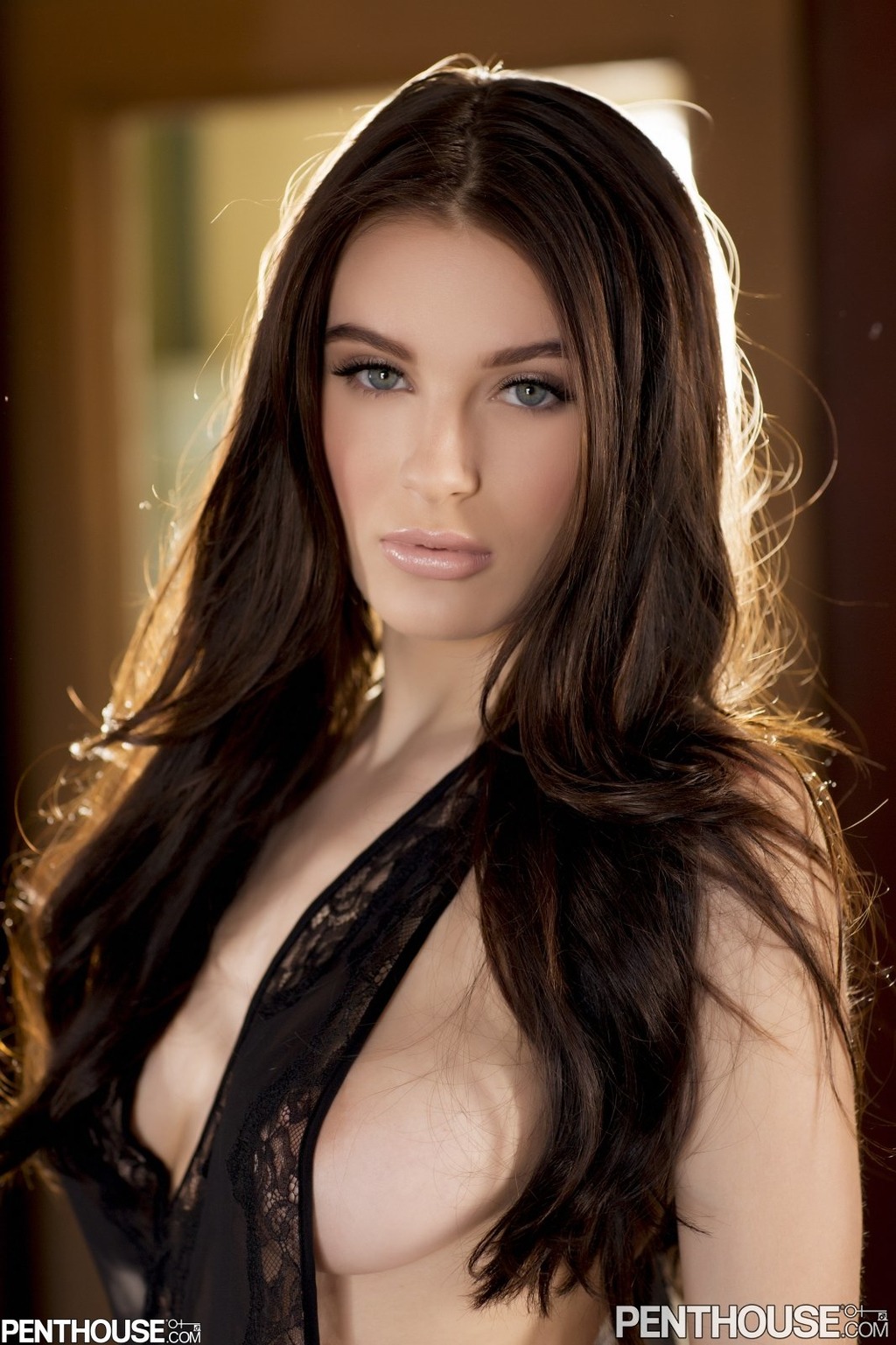 Lana Rhoades Shows Her Shaved Pussy 03