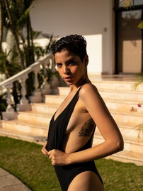 Alejandra La Torre Feels Great Without Her Black Swimsuit