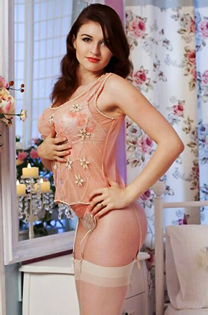 Horny Babe Spreading Pussy