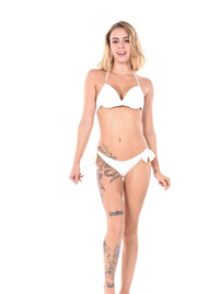 Lya Missy In Sexy White Bikini 